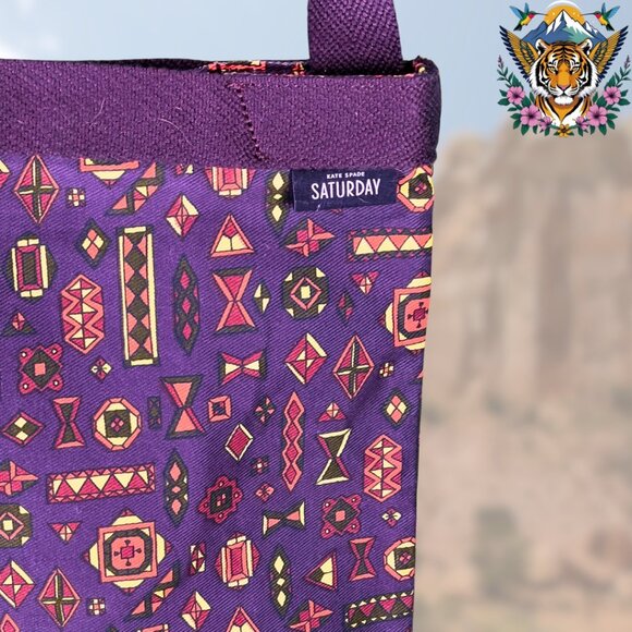 💖 Kate Spade: “Saturday” Canvas Tote Bag 💖 - Picture 3 of 6